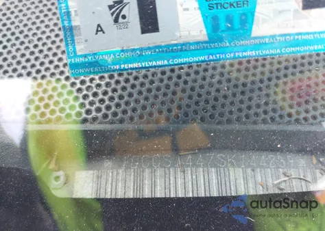 1995 Chevrolet S Truck S10 из США, поврежденный, VIN 1GCCS1447SK144839